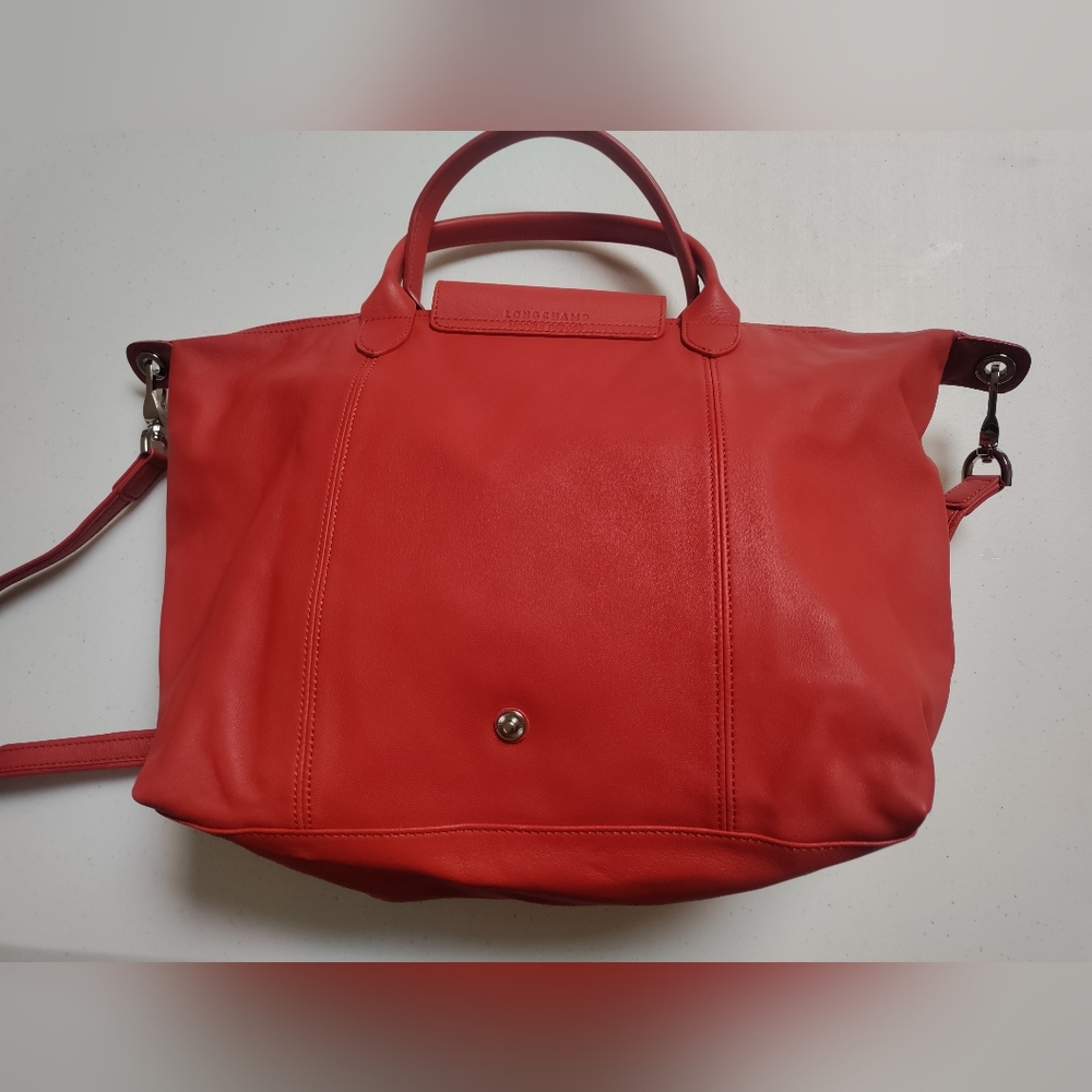 Longchamp LePliage leather bag